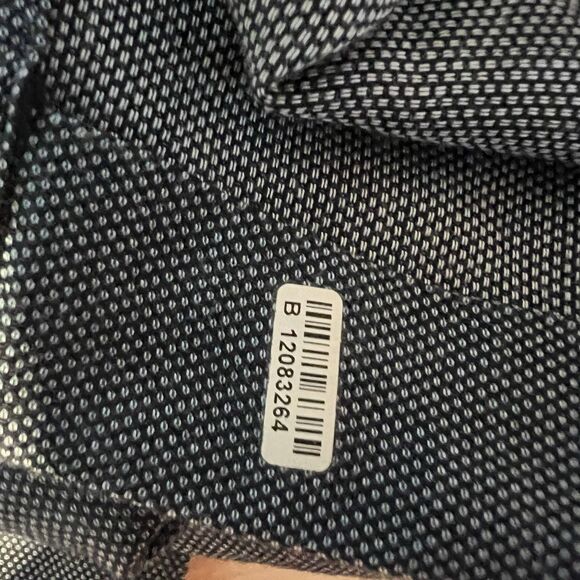 Mens Ted Baker Long Sleeve Blue Button Dress Shirt 17 Business Classic - Picture 8 of 11